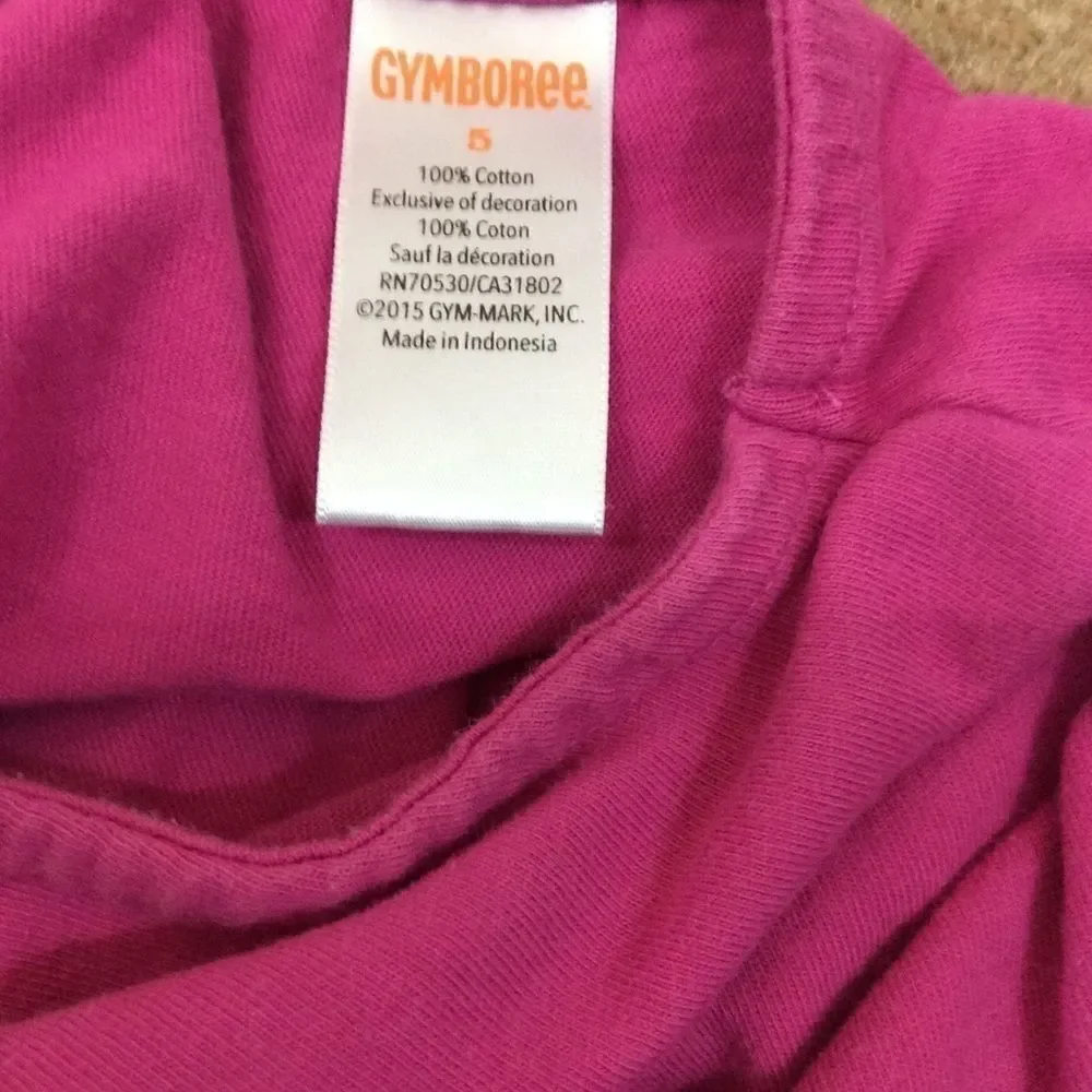Gymboree Girls Summer Top 5 EUC